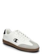 Prestige Mix Material Low Cut Shoe Champion White