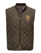 Trenton Quilted Vest Morris Khaki