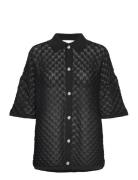 Moa Knitted Shirt Malina Black