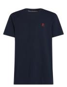Monogram Imd Tee Tommy Hilfiger Navy