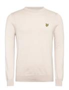 Cotton Merino Crew Neck Jumper Lyle & Scott Cream