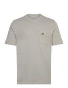 Plain Pique Pocket T-Shirt Lyle & Scott Grey