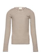 Petriciasy T-Shirt Long Sleeve Sofie Schnoor Young Khaki