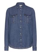 Regular Western Shirt Lee Jeans Blue