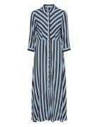 Yassavanna Long Shirt Dress S. Noos YAS Blue