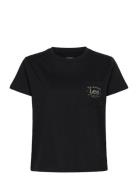 Logo Pocket Tee Lee Jeans Black