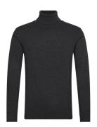 100% Recycle Knit Roll Neck Lindbergh Grey