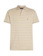 Liquid Cotton Reg Seasonal Polo Tommy Hilfiger Beige