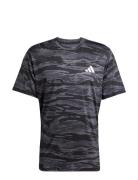 Camo Aop Tee Adidas Performance Black