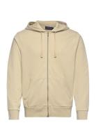 Loopback Fleece Full-Zip Hoodie Polo Ralph Lauren Beige