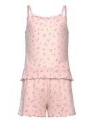 Pyjama Set Pointelle Singlet A Lindex Pink