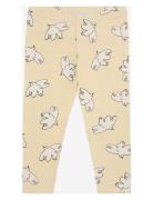 Baby Freedom Bird All Over Leggings Bobo Choses Yellow