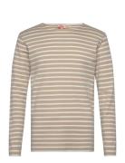 Striped Breton Shirt Héritage Armor Lux Brown