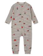 Birk Printed Pyjamas Jumpsuit Liewood Patterned