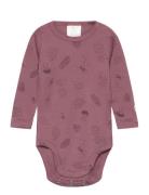 Body Merino Aop Lindex Pink