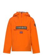 Rainforest Winter Anorak Jacket Napapijri Orange