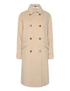 Mmvenice Wool Coat MOS MOSH Beige