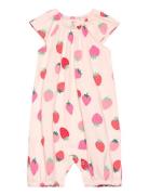 Romper Strawberries Lindex Pink