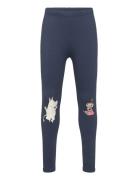 Leggings Moomin Kneefocus Lindex Blue