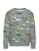 Sweater Dino Aop Lindex Green