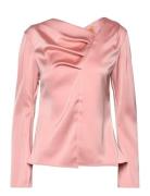 Asymmetrical Long Sleeve Top, 2261 STINE GOYA Pink