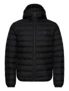 Hooded Insulated Jacket Fred Perry Black