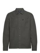 Canvas Overshirt Fred Perry Grey