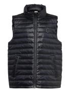 Shiny Light Padded Down Vest GANT Black