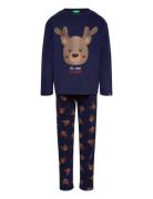 Pyjama(Sweater+Trous United Colors Of Benetton Navy