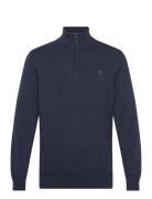 Cotton Yd 1/4 Zip Sweater Timberland Navy