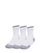 Ua Ad Run Cushion 3Pk Crew Under Armour White