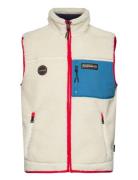 Yupik Fleece Vest Napapijri Cream