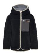 Yupik Full-Zip Fleece Hoodie Napapijri Black