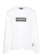 Chamois Long Sleeve T-Shirt Napapijri White