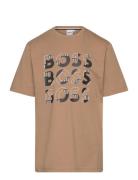 Short Sleeves Tee-Shirt BOSS Brown