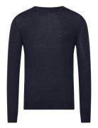 M Merino Blend C-Neck Sweater J. Lindeberg Navy