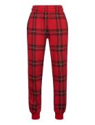 Check Aop Sweatpants Mini Rodini Red