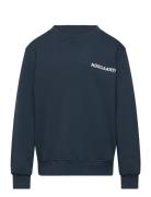 Organic Sweat Solo Sweatshirt Mads Nørgaard Navy