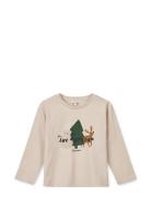 Apia Placement Longsleeve T-Shirt Liewood Beige