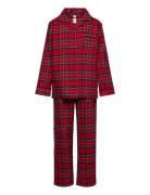 Pyjamas Set Flannel Lindex Red