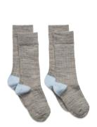 2-Pack Knee Stockings FUB Grey