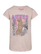 Short Sleeves Tee-Shirt Zadig & Voltaire Kids Pink