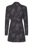 3D Flower Blazer Dress ROTATE Birger Christensen Grey