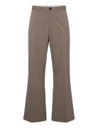 Flared Suit Trousers Weekday Beige