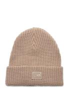 Waffle Knit Cuffed Beanie New Balance Brown