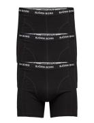 Cotton Stretch Boxer 3P Björn Borg Black