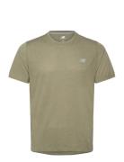 Athletics T-Shirt New Balance Khaki