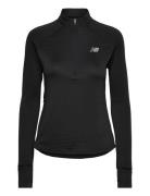 Athletics Heat Grid 1/2 Zip New Balance Black