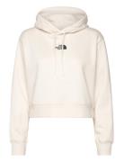 W Essential Crop Hoodie The North Face Beige