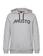 M Musto Logo Hoodie Musto Grey